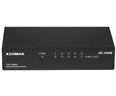Šakotuvas EDIMAX 10/100/1000Mbps nevaldomas eterneto stalinio kompiuterio jungiklis metalinis