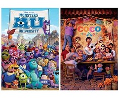 Educa 2 dėlionės (puzzle) 2x100 DISNEY PIXAR 6-8 metų