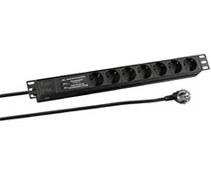 Efb Elektronik Maitinimo kabelis M-CAB M-Cab POW0020 skirstytuvas 2 m 7 x tinklo lizdas Vidinis Pilkas