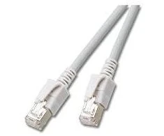 Efb Elektronik EFB RJ45 Patch kabelis S/FTP, Cat.6, VC LED, 1,00 m, pilkas