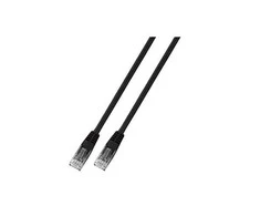 Efb Elektronik EFB RJ45 UTP jungiamasis laidas, apvyniotas, 5.0 m juodas, CAT.6 (K8100SW.5)