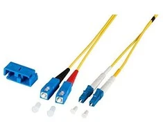Triton EFB Elektronik O0360.2 optinis kabelis 2m LC SC OS2 Geltona