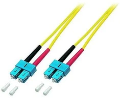Efb Elektronik EFB Duplex Jumper SC-SC 9/125, OS2, LSZH, gelb, 3.0mm, 7,5m