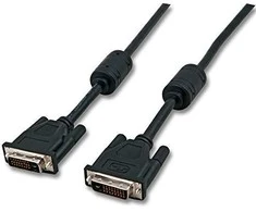 Efb Elektronik EFB DVI-D Dual Link,2x DVI-D 24+1,St.-St.,AWG 28.5m,sw