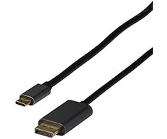 Efb Elektronik USB kabelis EFB USB-C - DisplayPort 2 m Juodas (BUSBC- DP14K.2)