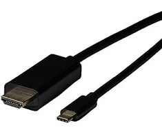 Efb Elektronik USB kabelis EFB USB-C - HDMI 2 m juoda (BUSBC-HDMI-4K30K.2)