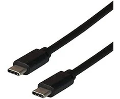 Efb Elektronik USB kabelis EFB USB-C - USB-C 2 m Juodas (BUSBC-USB20CK.2)