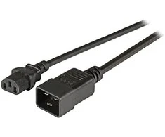 Maitinimo kabelis EFB EFB Elektronik EK531.1,8V2 maitinimo kabelis Juodas 1.8 m C20 skydelis C13 panelis