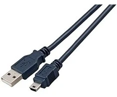 Efb Elektronik USB kabelis EFB USB-A - miniUSB 3 m Juodieji (K5250SW.3V2)