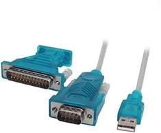Ecolan USB/RS232 Konverterkabel, USB 2.0, aktiv, 1,8m