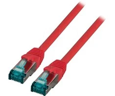 Efb Elektronik EFB RJ45 Patch kabelis S/FTP, Cat.6A, LSZH, 15m, puv