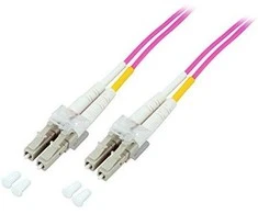 Efb Elektronik EFB šviesolaidinis jungiamasis laidas LC-LC 50/125 OM4 LSZH dvipusis daugiamodis 5 m, skersmuo 2 mm
