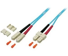 Efb Elektronik EFB Duplex Jumper SC-SC 50/125, OM3, LSZH, aqua, 3.0mm, 7,5m