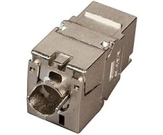 Efb Elektronik EFB EFB Keystone Cat6A 500Mhz sertifikuoti komponentai, įžeminimas, 10Gbit GHMT, paprastas surinkimas