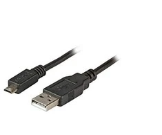 Efb Elektronik Kabelis USB EFB USB-A - microUSB 0.5 m Juodas (K5232SW.0,5)