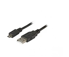 Efb Elektronik Kabelis USB EFB USB-A - microUSB 1.8 m Juodas (K5232SW.1,8)