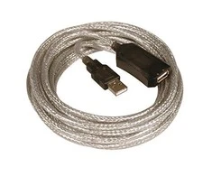 USB kabelis EFB USB-A - 5 m Juodas (K5263.5V2)
