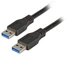 EFB Elektronik K5210SW.5 - 5 m - USB A - USB A - USB 3.2 Gen 1 (3.1 Gen 1) - 5000 Mbit/s - Juodas