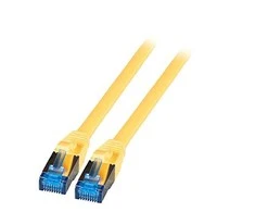 Efb Elektronik EFB Patchcord RJ45 S / FTP, kat. 6A, kat. 7 Raw kabelis TPE superflex, 1m, geltona (K5525FGE.1)