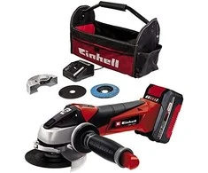 Einhell Akumuliatorinis kampinis šlifuoklis TE-AG 18/115 Li