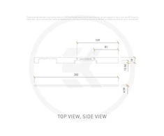 Ek Water Blocks Ek Vanduo Blocks EK Vanduo Blocks EK-Quantum Vector² Strix RTX 3080/90 ABP Side Cover – Nickel