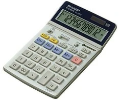 Skaičiuotuvas Sharp SH-EL337C, sidabro spalvos