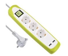 Electraline Ilgiklis su jungikliu elektros juosta 3/2m