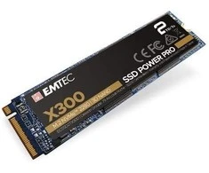 „Emtec SSD M2 NVMe PCIe 3 X300 2TB Power Pro“