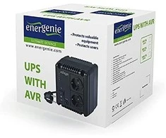 GEMBIRD EG-AVR-1001 Energenie Automatinis kintamosios srovės įtampos reguliatorius ir stabilizatorius, LED, 230 V AC, 1000 VA