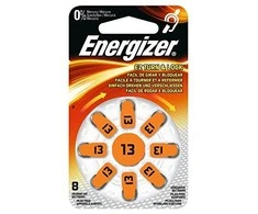 Energizer 13 Hearing Aid Baterija - Pack of 8