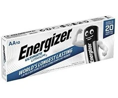 Energizer Ultimate Lithium AA L91 10PAK R6