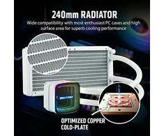 „Enermax AquaFusion ADV 240“ vandens aušinimas (ELC-AQFA240-SQA-W)