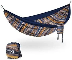 JAV Dvigulis hamakas Eno Double Nest Print tundra navy