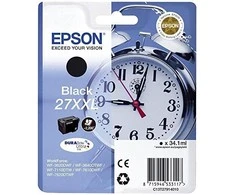 Epson Singlepack Juodas 27XXL DURABrite Ultra Ink - Original - Pigmento pagrindo rašalas - Juodas - Epson - - WorkForce WF-7720DTWF - WorkForce WF-7715DWF - WorkForce WF-7710DWF - WorkForce WF-7620DWF -...s -)1WT