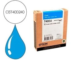 Epson Cartrige | UltraChrome XD2 T40D240 | Rašalas | Žydra spalva