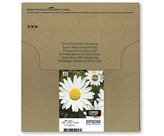 Epson 18 Multipack Ink cartridge, Juodas, žalsvai mėlyna, purpurinė, geltona