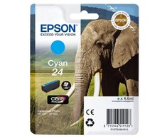 Epson rašalo kasetė žalsvai mėlyna Claria Photo HD T 242 T 2422