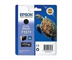 Epson T1571 | Ink Cartridge | Photo Juodas