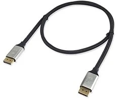 Equip 119263 kabelis DisplayPort 3 m Aliuminio, Juodas