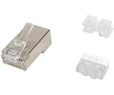 Equip Equip 121147 RJ-45 kištukas Satininis plienas, skaidrus