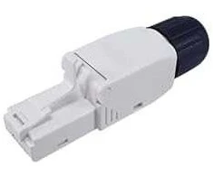 Equip Equip 121161 RJ-45 kištukas Juoda, balta