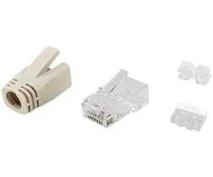 Equip Equip 121176 RJ-45 kištukas Skaidrus, baltas