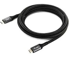 Kabelis USB Equip USB-C - USB-C 2 m Juodas (128382)