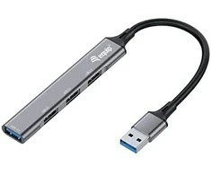 HUB USB Equip Equip USB-Hub 4-Port 3.0 ->1x3.0 3x2.0 5Gbps o.įkroviklis gr