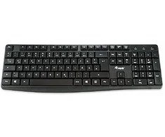 Equip Equip 245212 klaviatūra USB QWERTY Portugalski Juodas