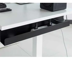 Organizer Equip Equip Kabelführung 60cm lang für Untertischmontage grau