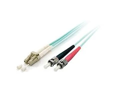 Equip Equip LWL Patchkabel LC- > ST 15.00m Multimode Duplex OM3 turq Polybeutel