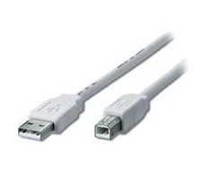 Equip įrengti 128651 USB2.0 kabelį USB-A kištukinis USB-B kištukas 3m sidabrinis