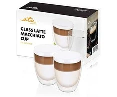 LATTE MACCHIATO stiklinės ETA418193020 2 x 350 ml