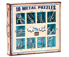 Dėlionė Eureka Bvba Eureka! 10 Metal Puzzles - Mėlyna Set